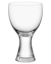 Kosta Boda Set of 2 XL Limelight Wine Glasses