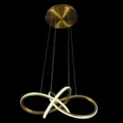 Delessi Delessi Meteora Intertwined Infinity Small Pendant Light -Gold