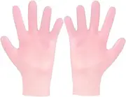 PLAFOPE Moisturizing Gloves Women's Exfoliating Gloves for Dry Rough Hands Pink Hand Care