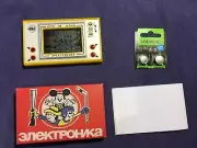 NEW Rare game watch electronika MICKEY MOUSE catches eggs ну погоди nintendo