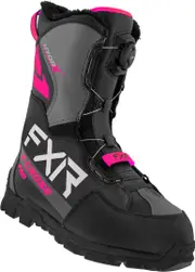 FXR X-Cross Pro BOA Snowmobile Boots, black-pink, Size 40 for Men Black Pink