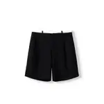 BERSHKA BERMUDA SHORT WITH CONTRAST POPLIN WAISTBAND