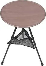 JEWEDECO 1 Set Portable Folding Aluminum Alloy Camping Table with Built Storage for Outdoor Activities for Picnics Beach Trips and Hiking Lightweight and Convenient Design