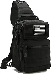 [aYrap] Tactical Sling Bag Shoulder Backpack Molle Assault Range Bags Chest Pack Day Pack Diaper Bag