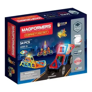 美兒小舖COSTCO好市多線上代購～Magformers 磁性建構片-閃光車(1盒裝)