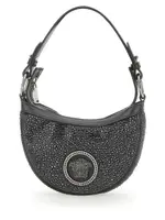 [Versace] Versace-Mini Hobo Bag With Crystals-Donna UNI