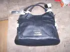 NWT New Purse by Marc New York, Andrew Marc Black with Leopard inside & shoulder