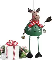 [Generic] Christmas Tree Decorations, Christmas Pendant Sturdy Elk Christmas Decorations, Cute Christmas Charm for Christmas Tree Wall Living Room