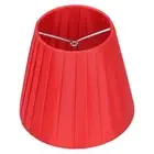 (Red)6Pcs Lampshade Modern Fabric Table Lamp Cover For Crystal Chandelier Wal AU