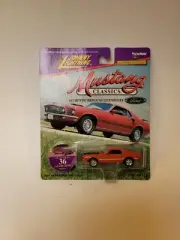 Johnny Lightning 1969 Mach I 1 Red Mustang Classics #36