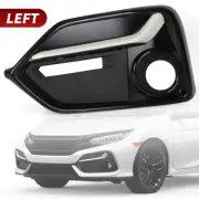 Front Left Fog Light Cover Bezel For Honda Civic 2017-2020 2021 5Door Hatchback (for: Honda)