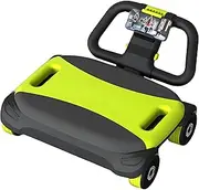 IRISFLY New 4-Wheel Abdominal Roller,Upgraded High-Performance Ab Roller Wheel,Automatic Rebound Ab Roller Board, Strengthen Core & Abs, Ab Machine Perfect for Home Workout