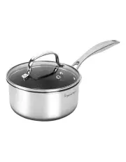 [Stanley Rogers] Matrix Non-stick Saucepan with Glass Lid 16cm / 1.7L in Silver