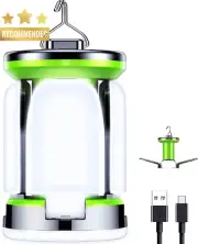 Rechargeable LED Camping Lantern 7 Mode Waterproof Portable Tent Light Emergency