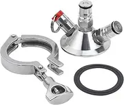 Home Brew Equipment Kegging Tools Ball Lock Tri-Clamp Conversion Kit, 2'' Commercial Beer Keg Adapter