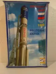 1999 STC Start Proton-K Zarya Rocket Model Kit USSR 1:288 Russian Space ~ Sealed