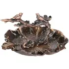Backflow Incense Burner Cone Stick Holder Frog Branch Set Buddhist Medita✈