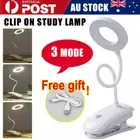 18 LED USB Clamp Clip On Flexible Desk Light Bed Reading Table Study Night Lamp