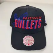Washington Bullets NBA Draft 1996 Shadow Mitchell & Ness Hat Snapback Cap