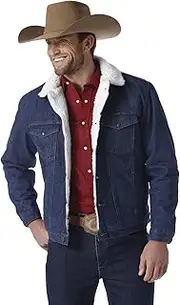 [Wrangler] Men's Sherpa Lined Denim Jacket