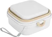 Dog Travel Bowl - Portable Leak-Proof Food-Grade Dog Bowl with Lid - Medium Size Cat Outdoor Dishes for Hiking, Beach Days