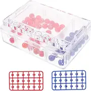 Toyvian 1 Set Machine Entertainment Raffle Number Manual ’s Lotto Games Machine Small Balls Games Props Vending Game Party Game Prop Plastic