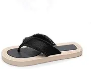 [PCBVAKGKYT] Women's Wear-resistant, Comfortable Soft Bottom Flat Heel Flip Flops