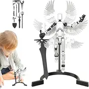 mivceklw Printed Action Figure Toy, Mobile Assembly Figure Printed In, Articulated Robot Action Figure, Robot Assembly Toy Printed In 17x2.8x14.3cm