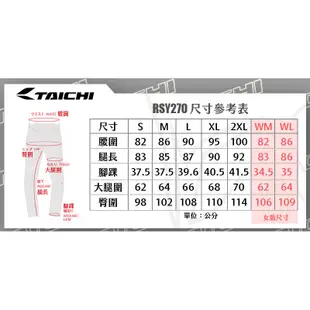 【RS TAICHI】RSY270 防水防摔褲 共四色 CE護具 彈性 吸濕排汗 四色 日本太極 現貨＋預購｜耀瑪騎士