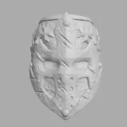 Knight Helmet v5 custom head for Mythic Legions & other fantasy action figures