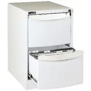 Stilford 2 Drawer Filing Cabinet White