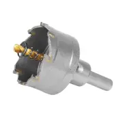 1-7/8 Inch Carbide Hole Saw with Titanium Plated Center Drill Bit, Heavy Duty TC