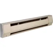 King Electric K Series 120 Volt Electric Baseboard Heater - 1500 Watt, Almond (6