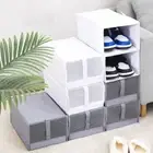 3Pcs Oxford Cloth Shoe Storage Box Large Combination Shoe Cabinet for Home