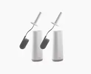 Pack of 2 Toilet Brushes Flex™ in Grey | Joseph Joseph AU