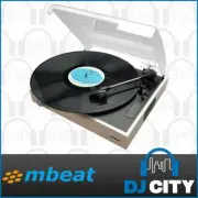 mBeat Vinyl Turntable with Built-in Speaker & USB Vinyl Recorder MB-USBTR68