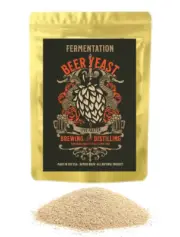 BEER YEAST & Enzymes HOME BREWING HOMEBREW KIT ALE 10g= 10gal Robust Ferm - USA