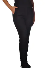 Patrizia Pepe Woman Pantalone gamba dritta nero 2579