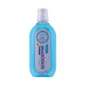 Sensodyne Mouthwash Cool Mint All Day Protection Freshness Long Lasting 500 Ml