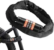 bicycl Locker – durabl Cycle Cable with Everyday Use | Heavy-Duty Bike Locks High Security with Theft Protection | Reliable bicycl Chain/Cycling Lock for Outdoor and Urban Commuting
