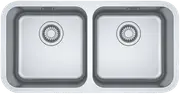 Franke Bell Double Bowl Sink - Dual Install
