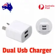 Universal Travel 5V 2A Dual USB AC Fast Wall Charger Power Adapter AU Plug Phone