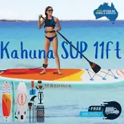 Kahuna Hana Inflatable Stand up Paddle Board 11ft Double action pump