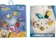 Crocs SpongeBob SquarePants Beach Theme Jibbitz Multi Pack Set