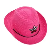 Kids Cowboy Hats With Star Pattern Cow Hat Cowgirl Hats Children Western Hat