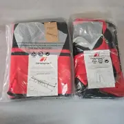 Ski Bag and Boot Bag Combo Unpadded, Skis up to 180CM (71 in) - Red, New