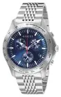 Gucci G-Timeless Chronograph Stainless Steel Blue Dial Date Mens Watch YA126256