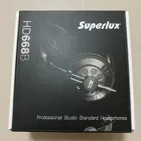 在飛比找蝦皮購物優惠-舒伯樂Superlux HD668B 耳機