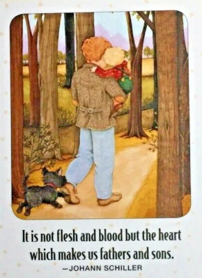 Mary Engelbreit Handmade Magnet-It Is Not Flesh And Blood