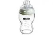 Tommee Tippee: Natural Start Glass Bottle with Slow Flow Teat (250ml)